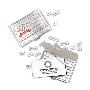 Plastic Message Magnet Case