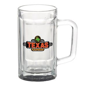 15 oz. Sports Fan Glass Beer Mugs