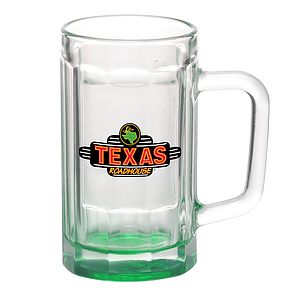 15 oz. Sports Fan Glass Beer Mugs