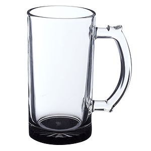 25 oz. ARC Glass Beer Mugs