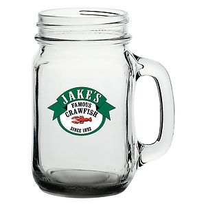 16 oz. Libbey® Mason Jars with Handles