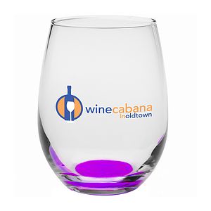9 oz. Libbey ® Stemless Wine Glasses