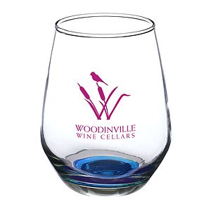 12 oz Silicia Stemless Wine Glasses