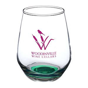 12 oz Silicia Stemless Wine Glasses