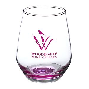 12 oz Silicia Stemless Wine Glasses