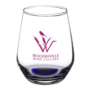 12 oz Silicia Stemless Wine Glasses
