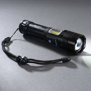 Rechargeable 15 Watt Multifunction Flashlight