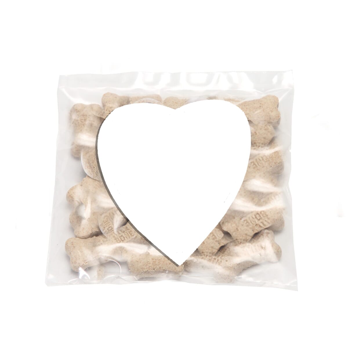 Mini Snack Bag w/ Small Heart Magnet Pet Fill