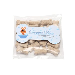 Mini Snack Bag with Bone Magnet Pet Fill
