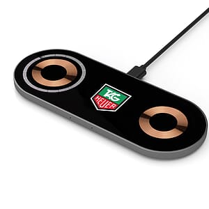 Glass Top Dual Wireless Charging Pad