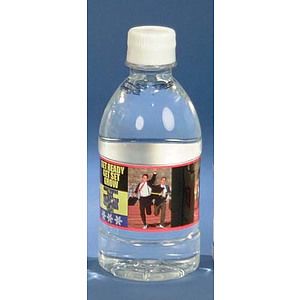 12 oz. Custom Label Bottled Water - Flat Cap