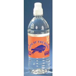 20 oz. Custom Label Bottled Water - Sport Cap