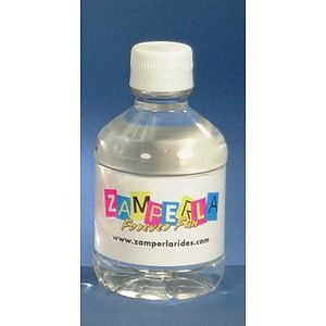 8 oz. Custom Label Bottled Water - Flat Cap