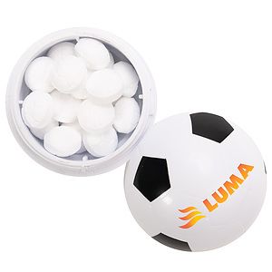 Soccer Ball Mint Container