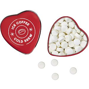 Small Heart Shaped Mint Tin