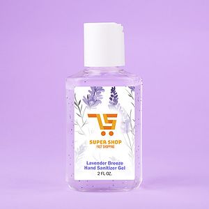 2oz Travel Gel Hand Sanitizer With Moisturizing Beads