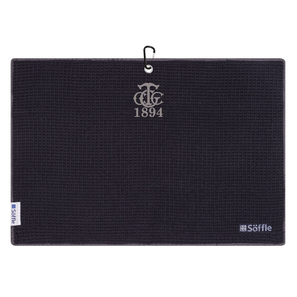 Soffle Players Golf Towel 24" x 16" Flat. Imprint - 1 Location