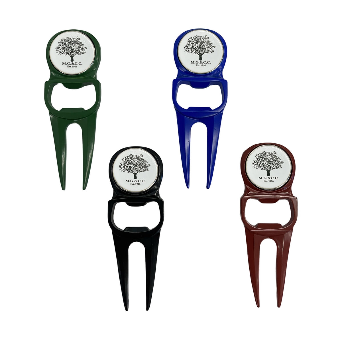 Heavy Bottle Opener Divot Repair Tool - Printed Logo