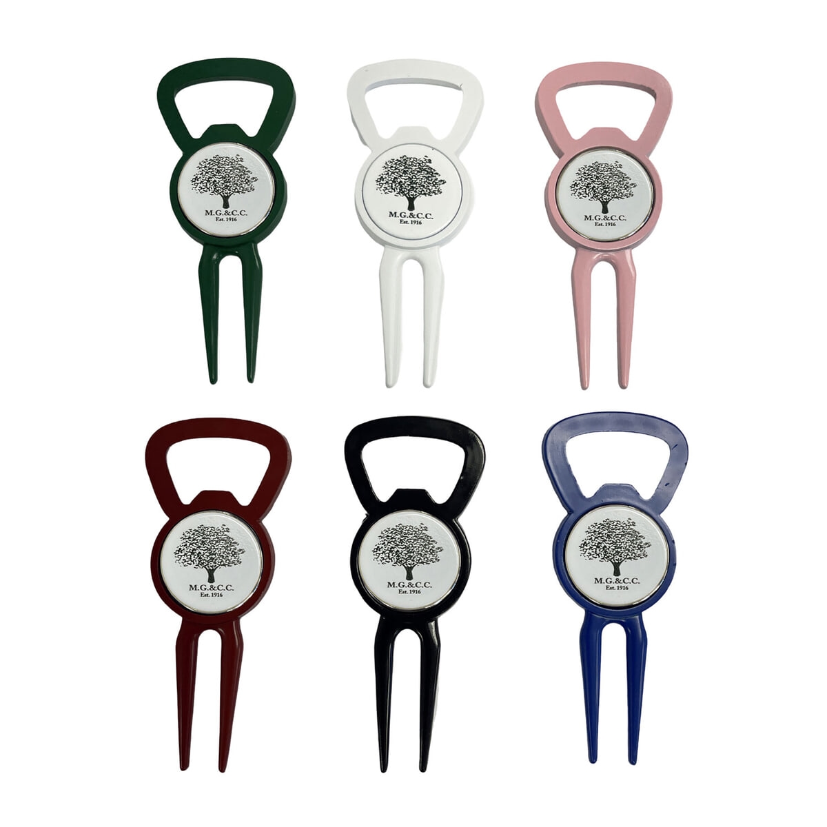 Lite Bottle Opener Divot Repair Tool - Printed Logo