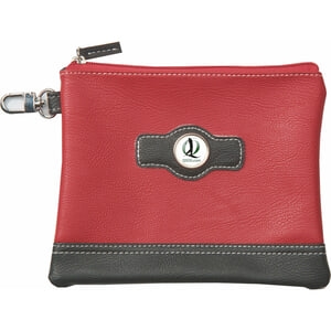 Two-Tone Zipper Pouch (RD, WH, BL & GR)