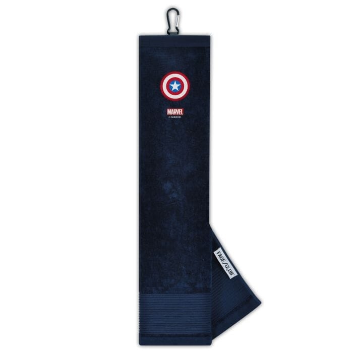 LICENSED - GOLF TOWEL, FACE/CLUB TRI-FOLD EMBROIDERED