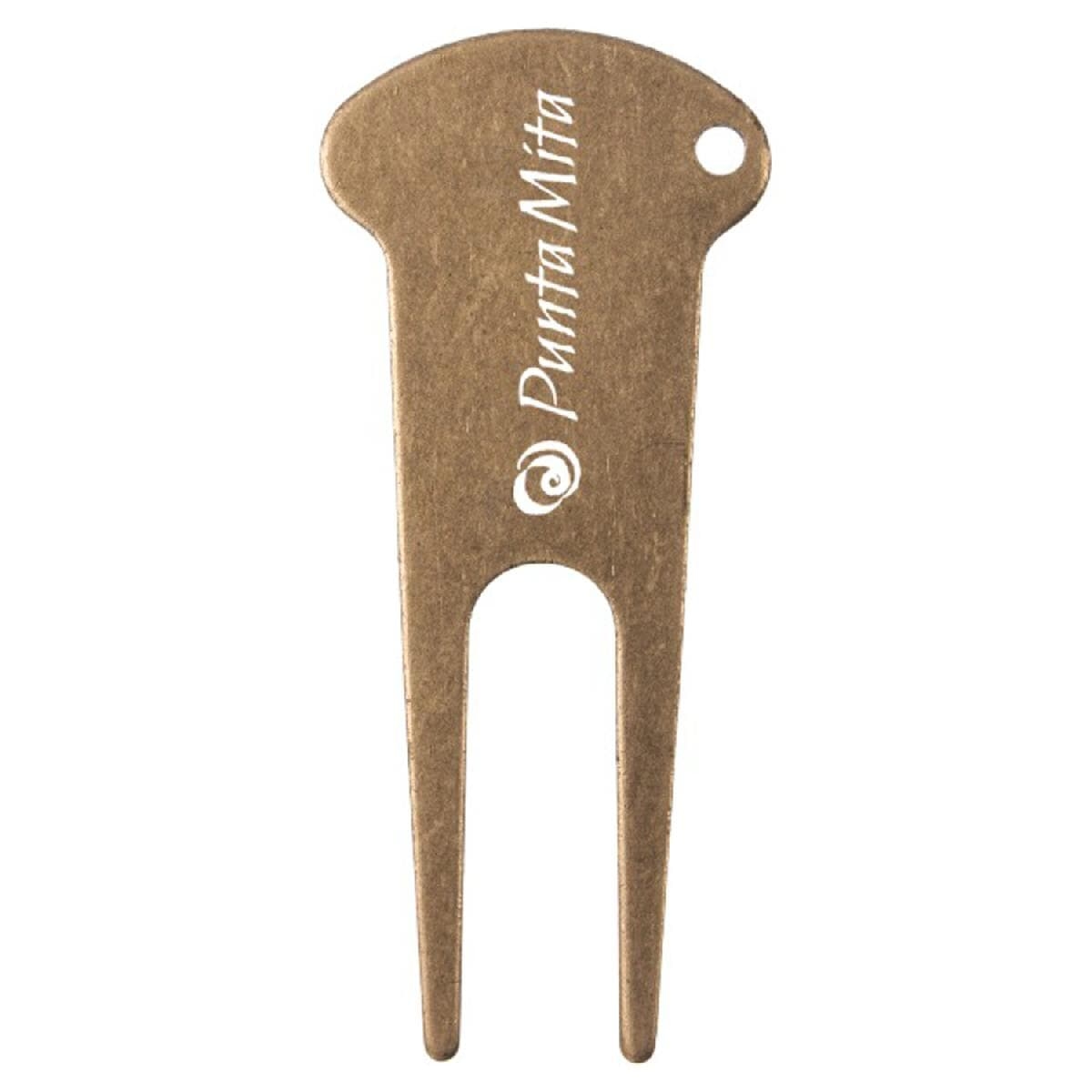 Metal Divot Tool With Mushroom Top - Printed Logo