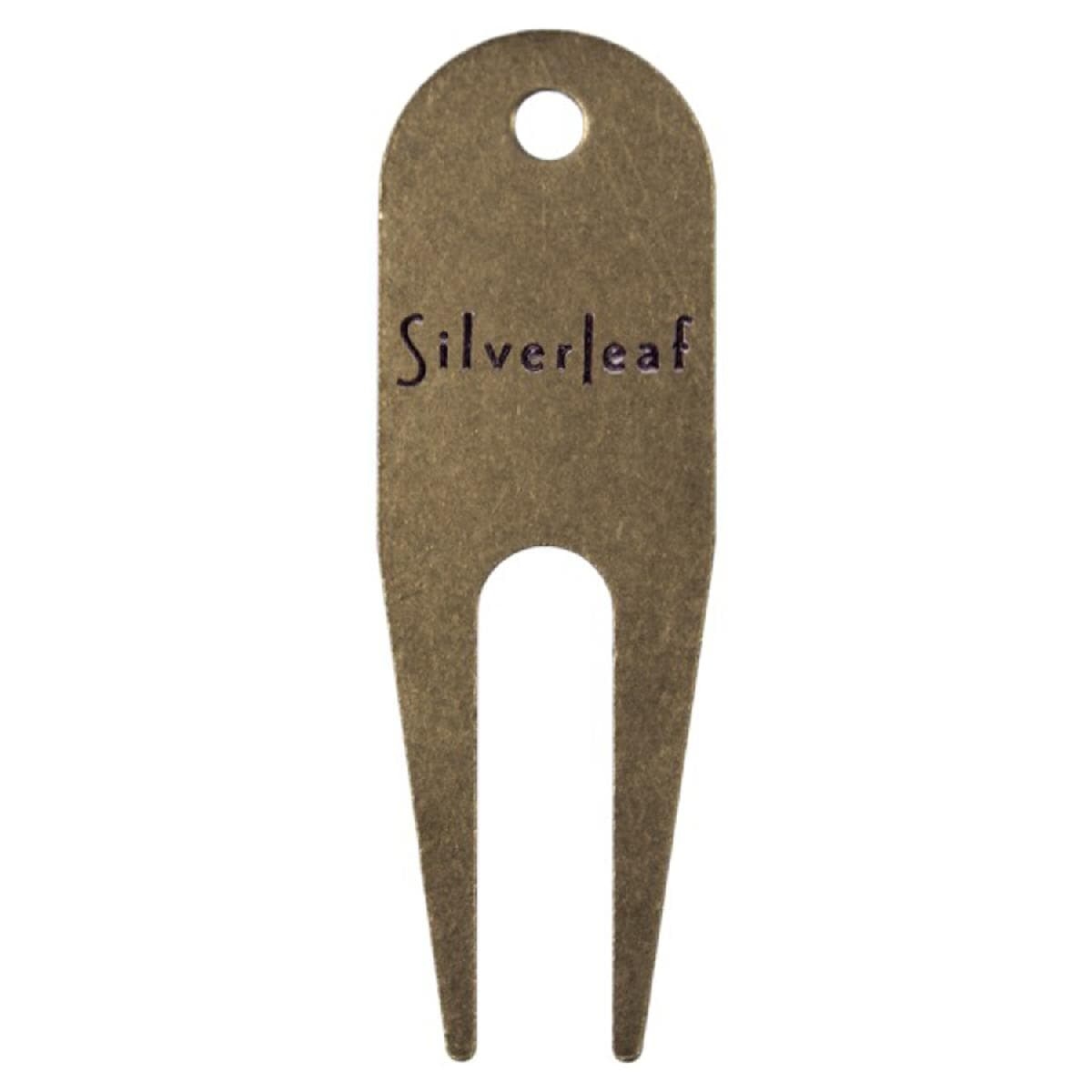 Classic Metal Divot Tool With Traditional Round Top - Die Struck Logo