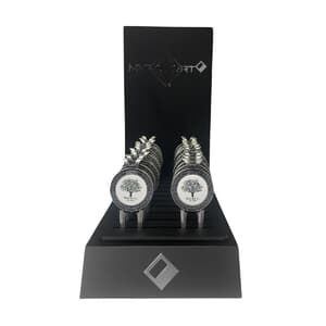 Classic Divot Repair Tool with Ball Marker and Belt Clip - Printed Logo - With Display