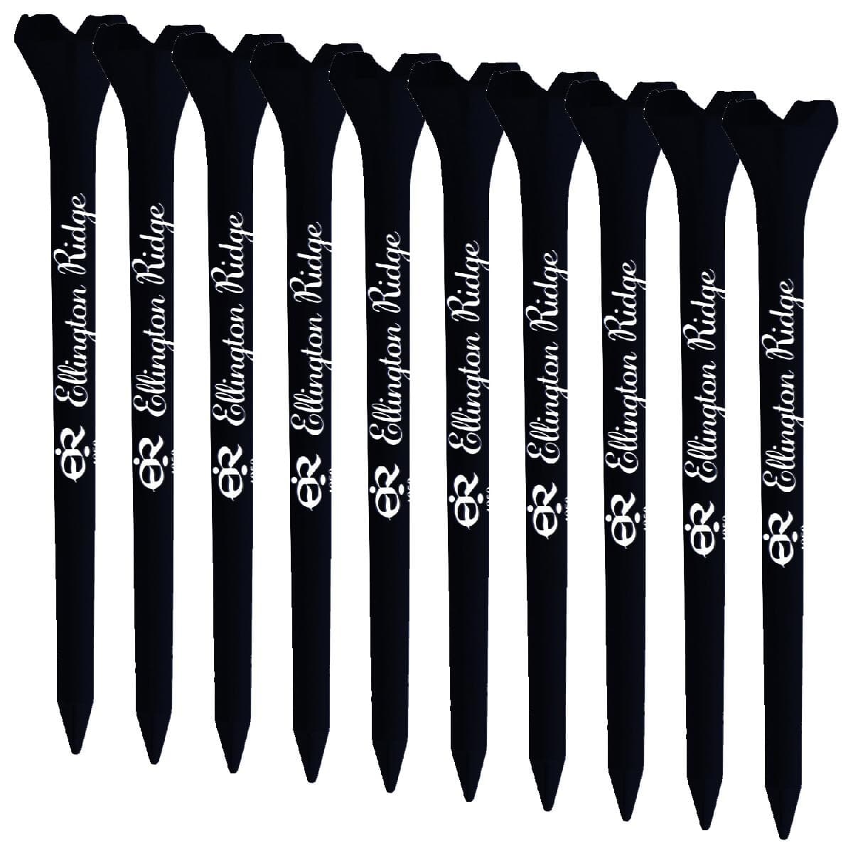 Packaged EPIK Plastic Golf Tees - 10ct - 3.25" 1 Color Logo Imprint Shank Only