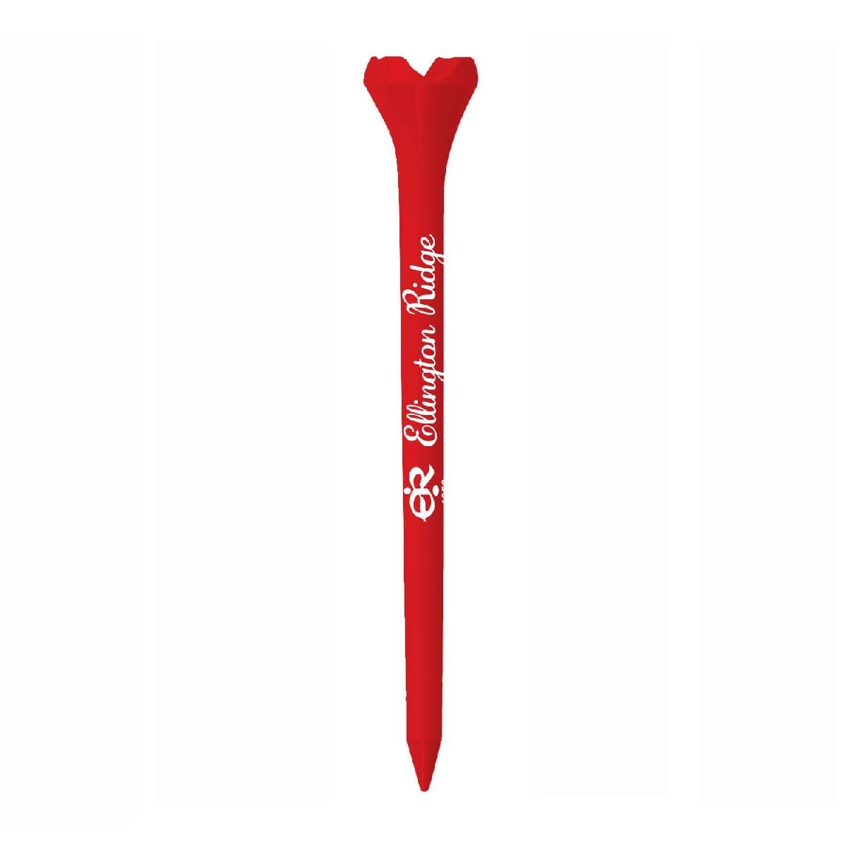 EPIK Plastic Golf Tees- 3.25" 1 Color Logo Imprint Shank Only