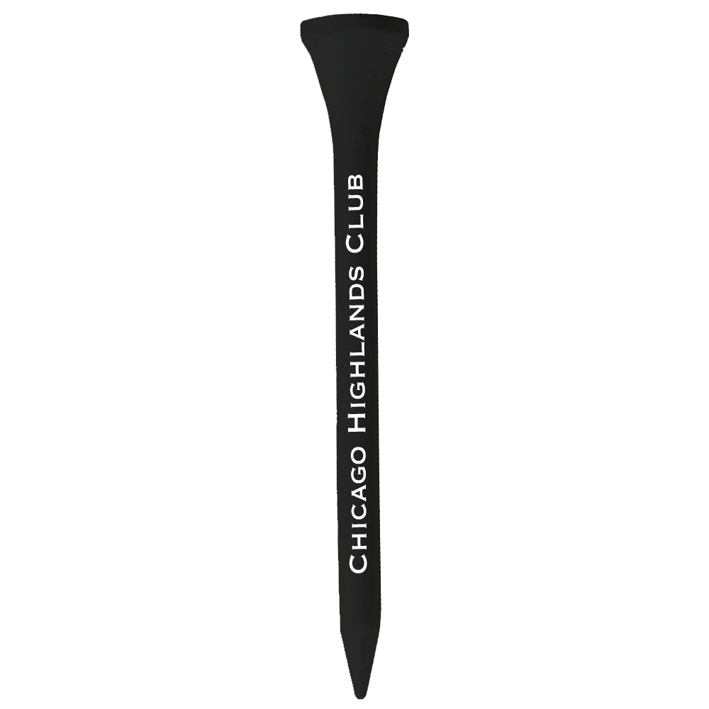 Golf Tees - 3.25", Wood, 2 Color Logo Imprint Shank Only