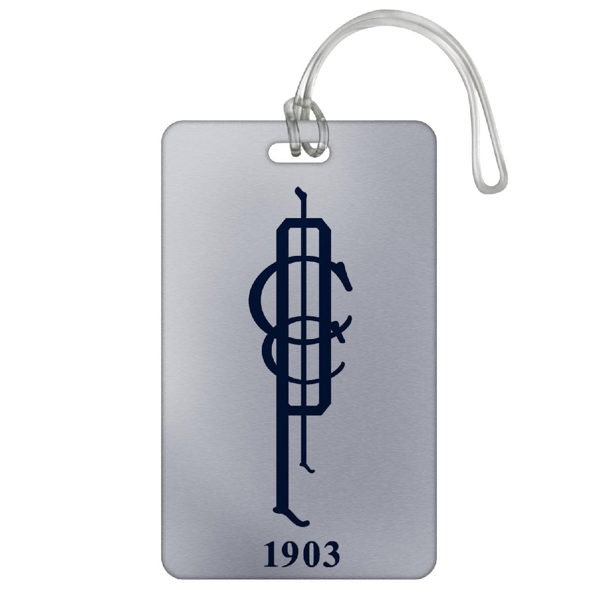 Aluminum Golf Bag Tag - 3.75" X 2.25"  - 1 Side Printing