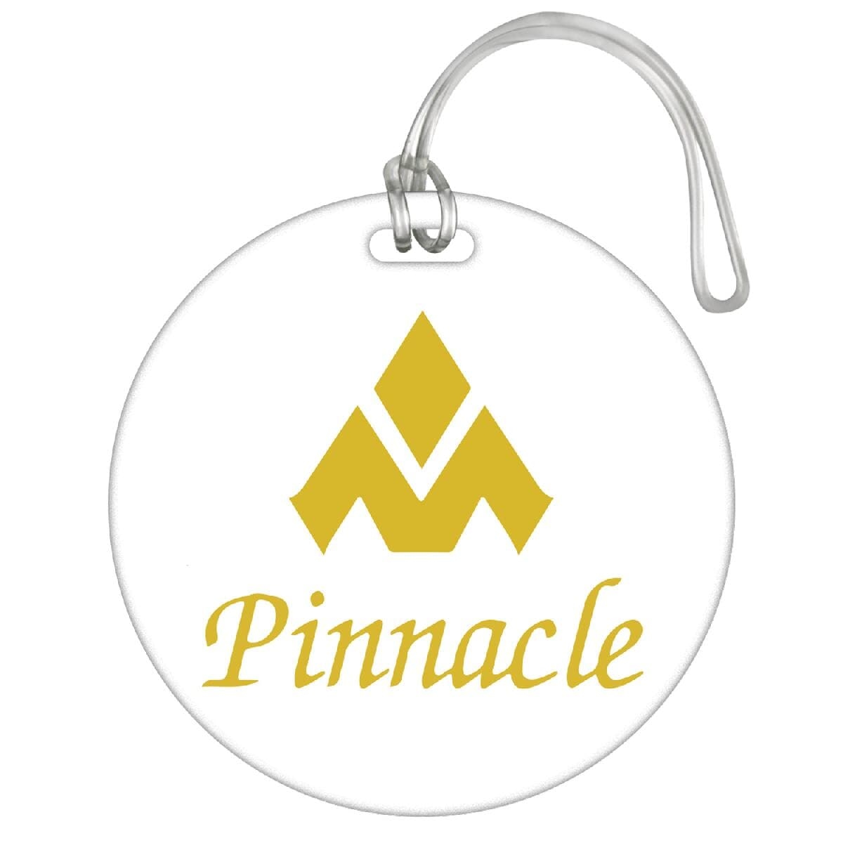Plastic Bag Tag - 3" Round - 1 Side Printing