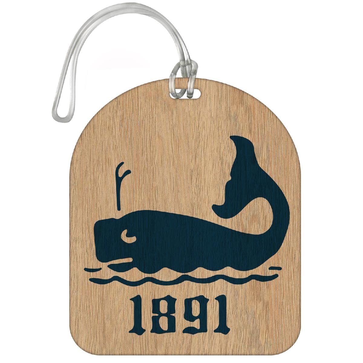 Wooden Bag Tag - 4.5" X 3.75" - 1 Side Printing