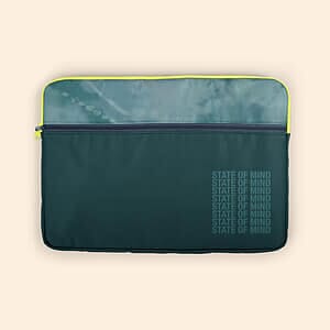 ZIPPERED POCKET LAPTOP SLEEVES - 4CP 1000D RPET - LARGE - 15"