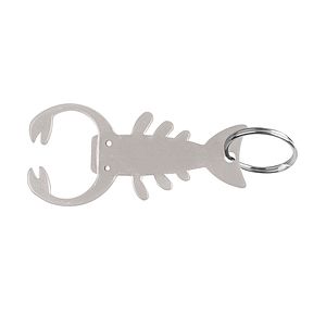 Lobster Shape Bottle Opener w/ Key Chain