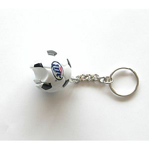 Soccer Shape Bottle Opener Key Chain