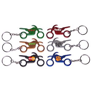 Motorbike Shape Bottle Opener Key Chain