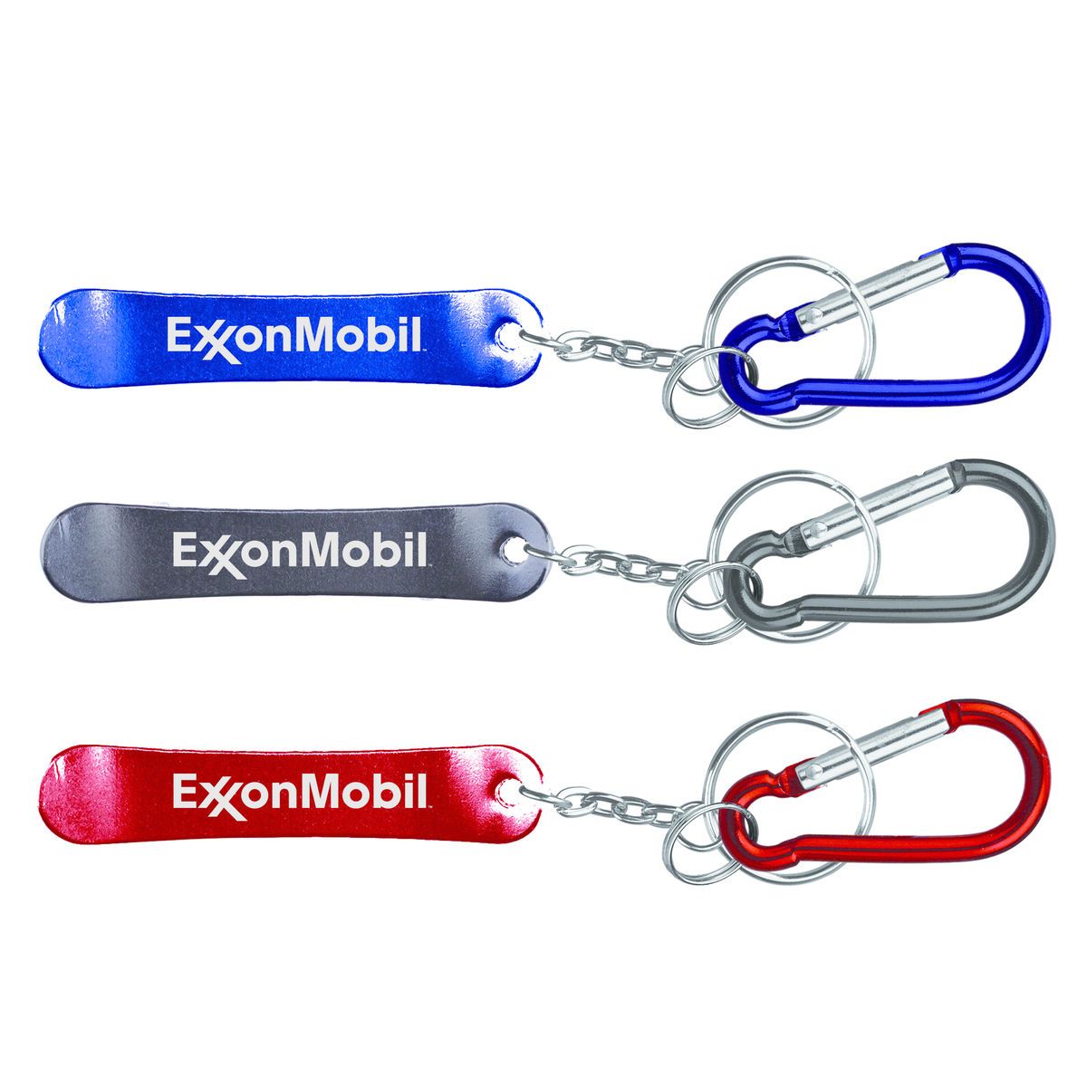 Skateboard Shape Bottle Opener Key Chain & carabineer
