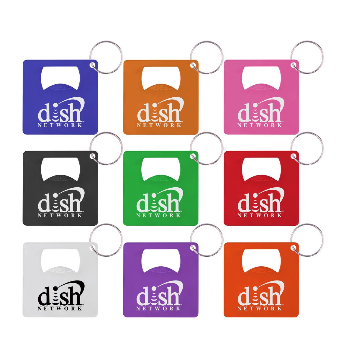 Square Shape Key Chain