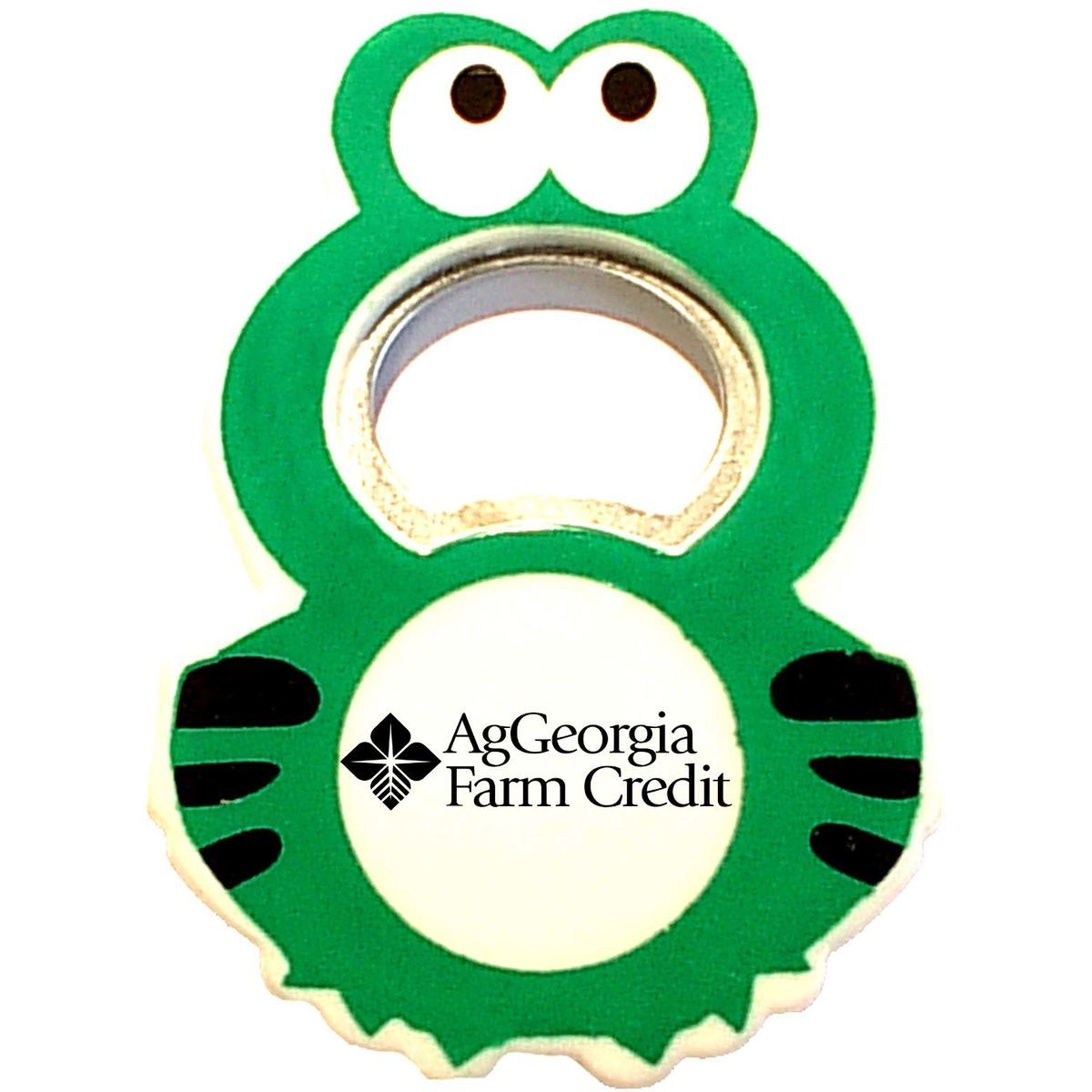Jumbo size frog shape magnetic bottle opener