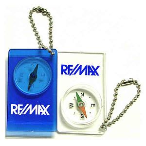 Compass keychain