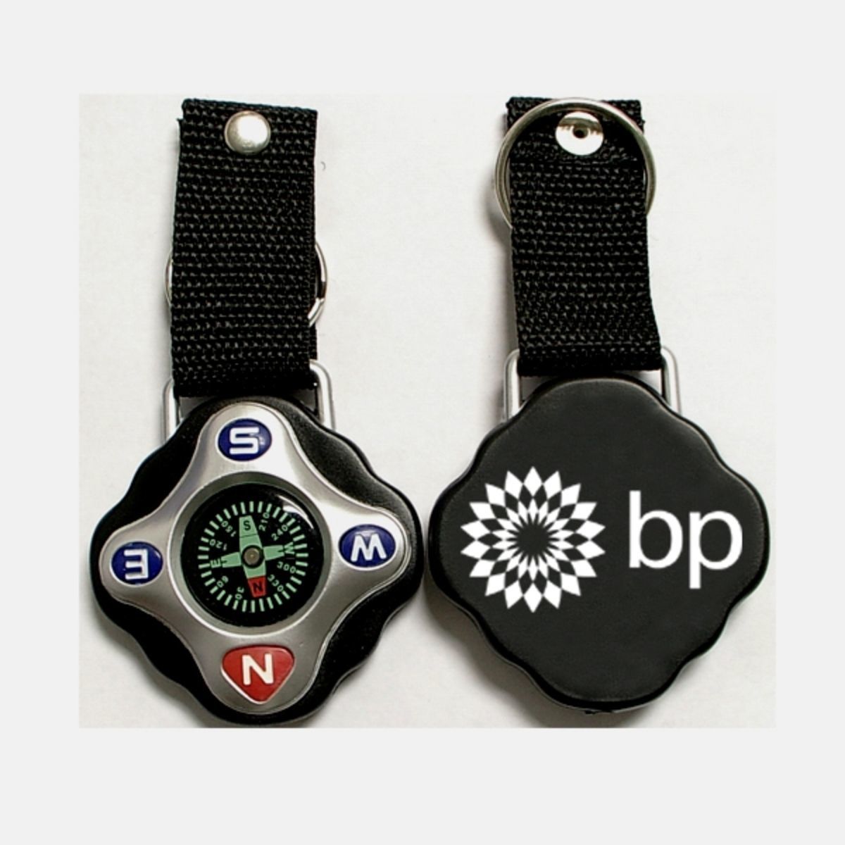Jumbo size compass with strap.