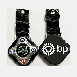 Jumbo size compass with strap.