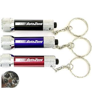 5 LED Metal Flashlight with Explosion Proof Batteries