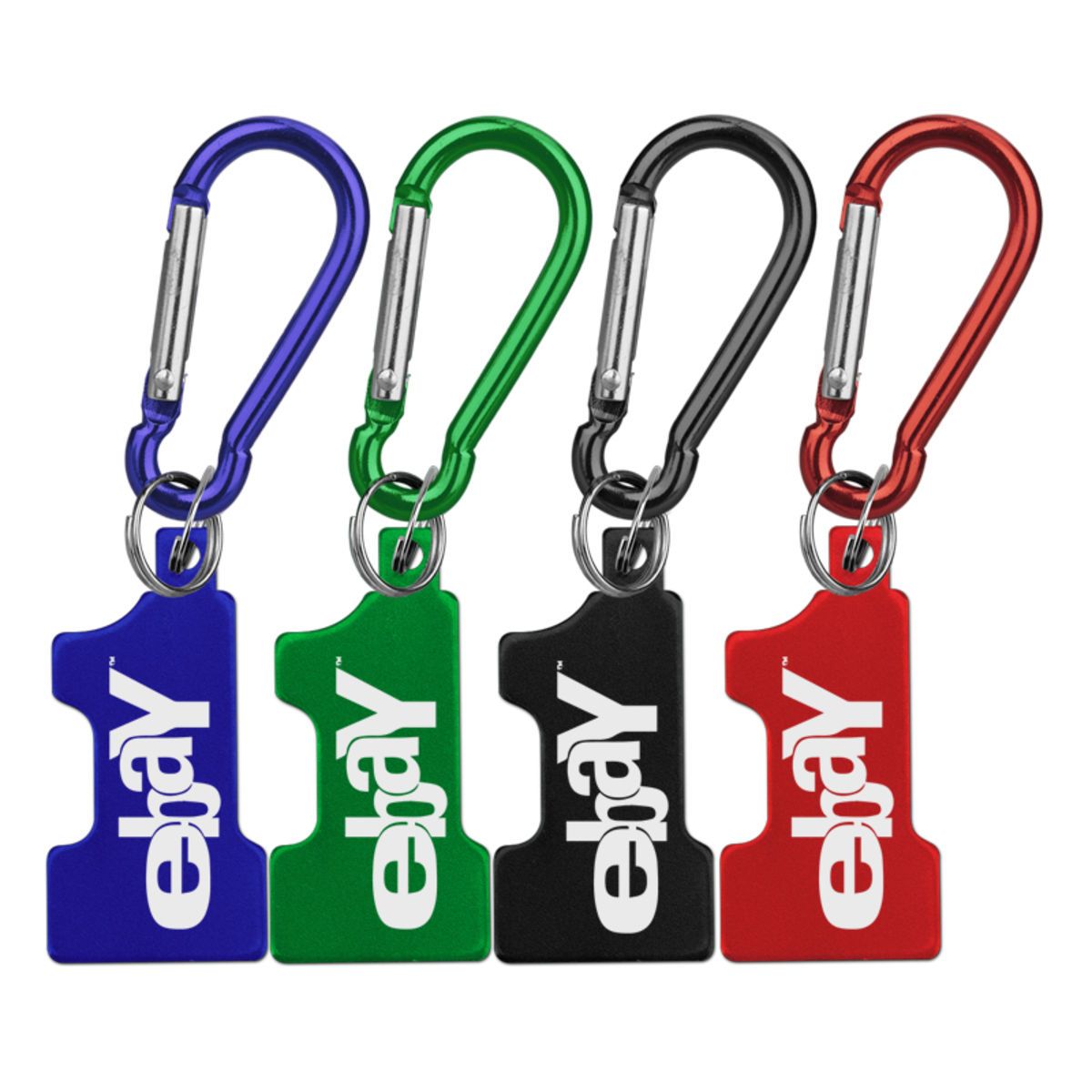 Aluminum Key Holder & Dog Tag with Carabiner