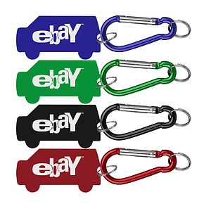 Aluminum Key Holder & Dog Tag with Carabiner