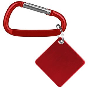 Aluminum Key Holder & Dog Tag with Carabiner
