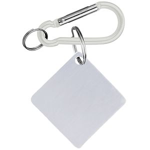 Aluminum Key Holder & Dog Tag with Carabiner