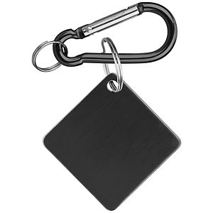 Aluminum Key Holder & Dog Tag with Carabiner